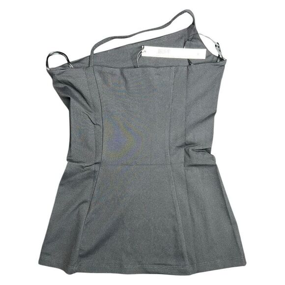 NEW Susana Monaco Single Strap Top in Black XSmall - Picture 4 of 10